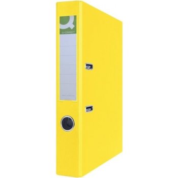 Q-CONNECT Pákový pořadač Hero - A4, 5 cm, žlutý