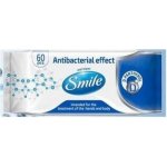 Smile ubrousky vlhčené s antibakteriální efektem 60 ks – Hledejceny.cz