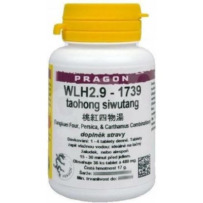 WLH2.9-1739 taohong siwu tang 36 tablet Pragon – Hledejceny.cz