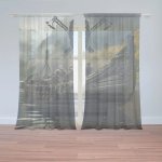 Sablio Záclony Vikingové Loď: 2ks 150x250cm – Hledejceny.cz
