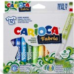 Carioca fixy na textil 12 ks – Zbozi.Blesk.cz