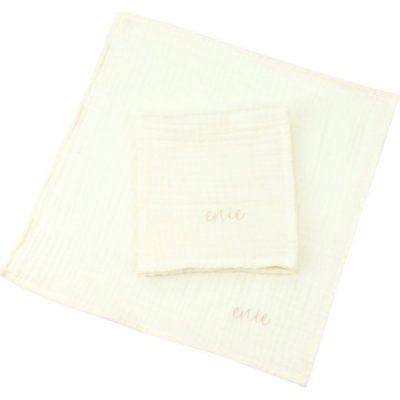ENIE BABY mušelínové plenky 2ks 30x30 cm béžová – Sleviste.cz
