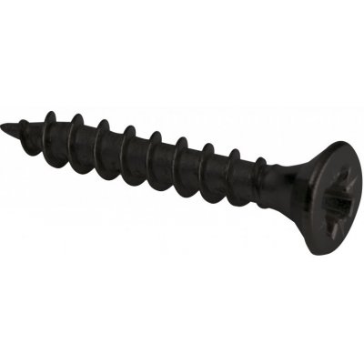 Walteco Vruty pro klavírové závěsy 2,5x16mm, černé, 40 ks , 60015