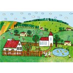 Marionetino Kulisa Vesnice Světnička 2 motivy – Zbozi.Blesk.cz