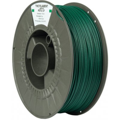 Spectrum TF-24113, PETG CF, 1.75mm, GREEN, 1kg – Zboží Živě