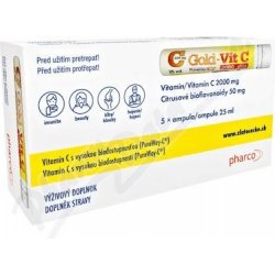 Olimp Gold Vit C 2000 shot, 25 ml Lemon