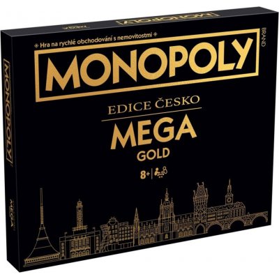 Winning Moves Monopoly MEGA Gold – Hledejceny.cz