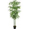 Květina zahrada-XL Umělý bambus 240 listů 80 cm zelený