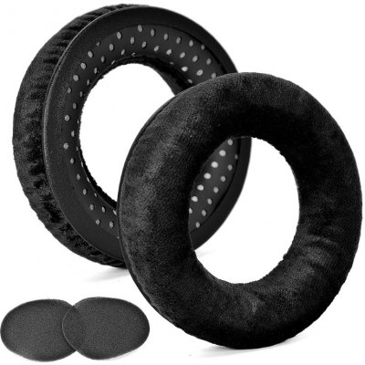 eses náušníky pro sluchátka Beyerdynamic DT 770 Pro 880 Pro 990 Pro DT 531 690 811 911 931 860 440 660 černé semišové – Zboží Mobilmania