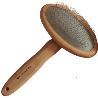 Groomer Bambusový drátkový kartáč pro .dk M – Zbozi.Blesk.cz