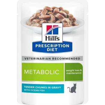 Hill’s Prescription Diet Metabolic s mořskými rybami 12 x 85 g