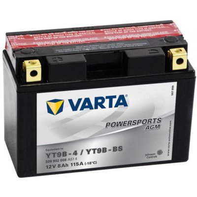 Varta YT9B-BS, 508902 | Zboží Auto
