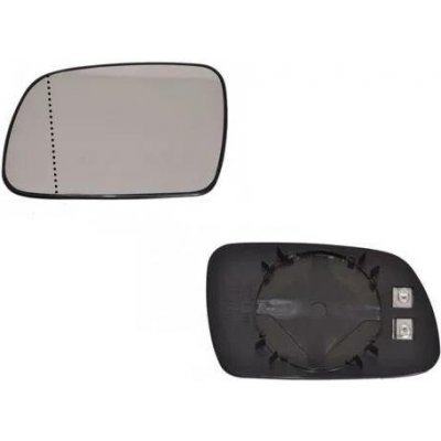 SKLO / VLOŽKA ZRCÁTKA S DRŽÁKEM LEVÉ PEUGEOT 307 (3_), 03.01-09.05, CITROËN XSARA (N0/N1/N2), 09.00-02.05, PEUGEOT 407, 05.04-12.10, PEUGEOT 307 (3_), ostatní | Zboží Auto