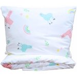 Margitex povlečení Lama bílé 100 x 135 , 40 x 60 cm – Sleviste.cz