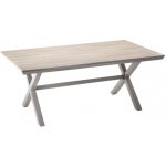 Pro-Tech shop Hliníkový zahradní stůl s polywood deskou - béžový 180x100x75cm 62091 RIT9477 – Hledejceny.cz