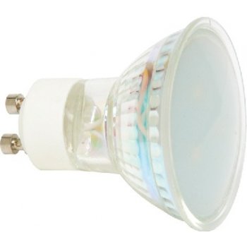 Ecolite LED žárovka GU10 1W SMD Teplá bílá