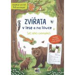 Svět zvířat v samolepkách zvířata v lese a na louce – Zboží Mobilmania