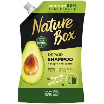 Nature Box regenerační šampon Avokádo náhradní náplň 500 ml