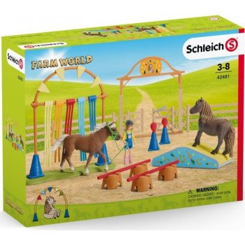 Schleich 42481 Trénink agility pro poníky