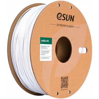 ESun ABS+HS studená bílá 1.75mm 1kg – Zboží Živě