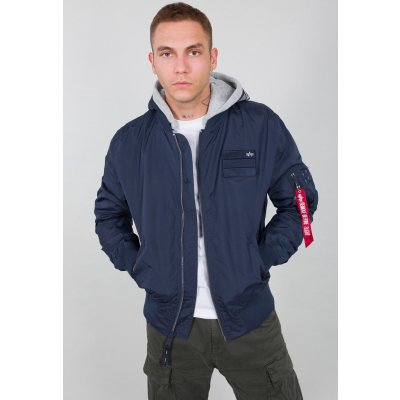 Alpha Industries bunda MA-1 TT Hood Custom new navy – Hledejceny.cz