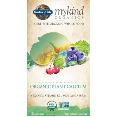 Mykind Organic Plant Calcium rostlinný vápník 90 tablet – Zboží Mobilmania