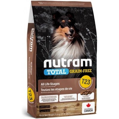 Nutram Total GrainFree Turkey Chicken Duck 11,4 kg – Hledejceny.cz