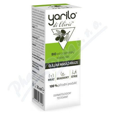 GREEN LIFE SRL YARILO di Olivio olej na masáž hráze 30 ml – Zboží Dáma