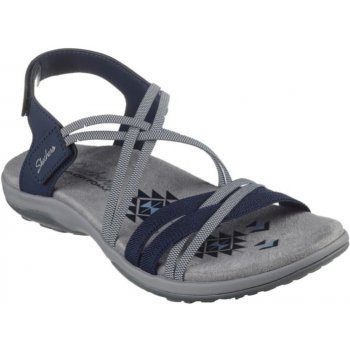 Blancheporte Skechers - Sandály s úzkými pásky na suchý zip REGGAE SLIM nám. modrá