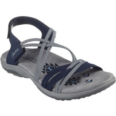 Blancheporte Skechers - Sandály s úzkými pásky na suchý zip REGGAE SLIM nám. modrá – Zboží Mobilmania