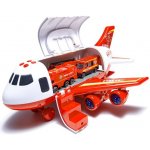 KIK Elektronické Nákladní Letadlo s autíčky a příslušenstvím Hasiči – Zboží Dáma