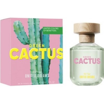 Benetton United Dreams Green Cactus toaletní voda dámská 80 ml – Hledejceny.cz