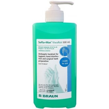 B. Braun Softa-Man ViscoRub dezinfekce s pumpičkou 500 ml