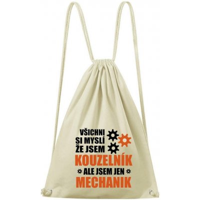Dobrý Triko Kouzelník mechanik natural – Hledejceny.cz