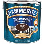 Akzo Nobel Hammerite přímo na rez hladký-tmavě hnědý,2,5L – Zboží Mobilmania