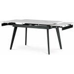 Autronic HT-405M WT bílý mramor / černý matný lak – Zboží Mobilmania