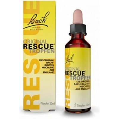 Bachovy květové esence Rescue kapky 20 ml – Hledejceny.cz