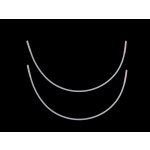 Prima-obchod Kostice kovové ploché, barva 36 bílá – Zboží Mobilmania