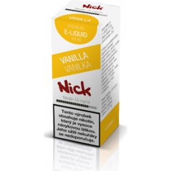 Nick Vanilla Low 10 ml 6 mg