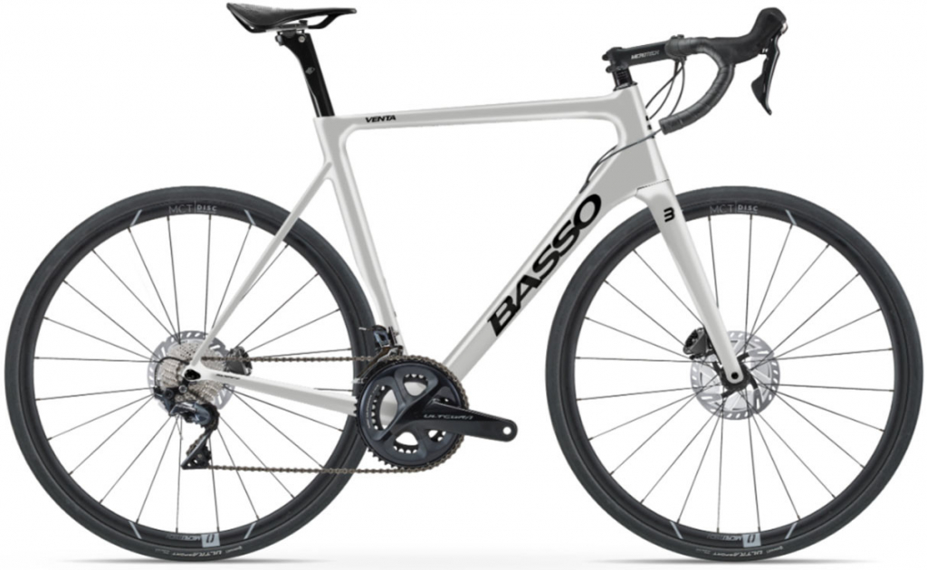 Basso Venta Disc Stone Gray Shimano Ultegra Microtech MCT 2023