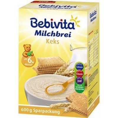 Bebivita Mléčná kaše sušenková 500 g – Zbozi.Blesk.cz