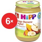 HiPP Bio Jablka s mangem a banány 6 x 190 g – Zboží Mobilmania