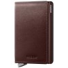 Pouzdro na doklady a karty Secrid Premium Slimwallet Dusk Dark Brown