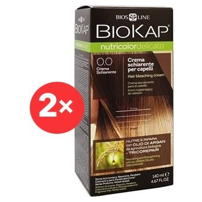 Biokap Nutricolor Delicato Bleaching Cream 0.0 2 × 140 ml