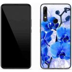 Pouzdro mmCase Gelové Huawei P Smart Z - modré květy – Zbozi.Blesk.cz