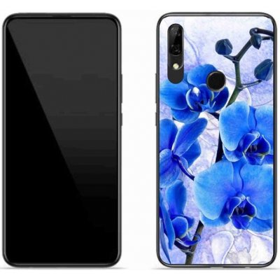 Pouzdro mmCase Gelové Huawei P Smart Z - modré květy – Zboží Mobilmania