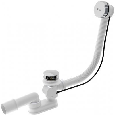 Swiss Aqua Technologies Vanový automat - tělo k vaně DN50 SAT 8,5 cm chrom plast SATAVA SATAVA – Zboží Dáma