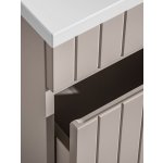 Comad Závěsná skříňka pod umyvadlo Iconic 100 cm kašmír – Sleviste.cz