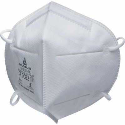 Delta M1202BHC FFP2 respirátor bez ventilu bílá 30 ks – Zboží Mobilmania
