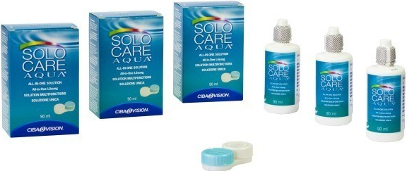 Menicon SoloCare Aqua 3 x 90 ml